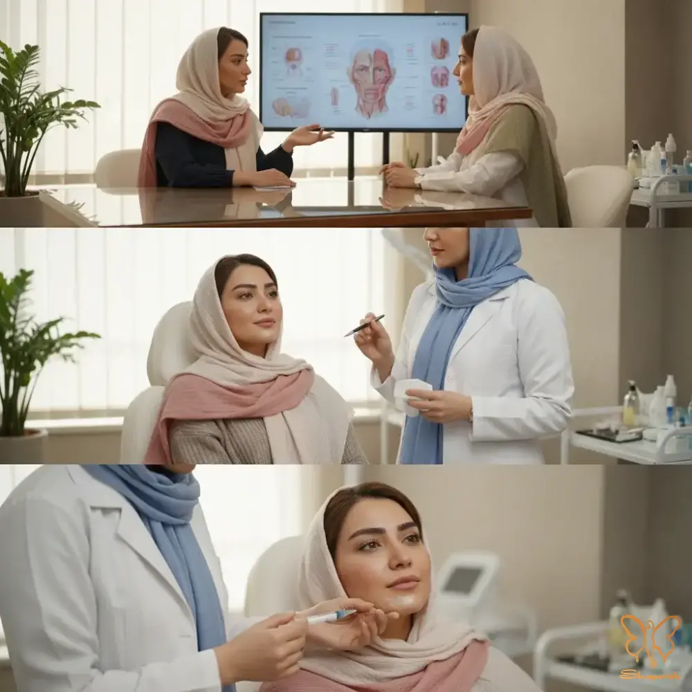 4 قابلیت اصلاح و برگشتپذیری تزریق فیلر