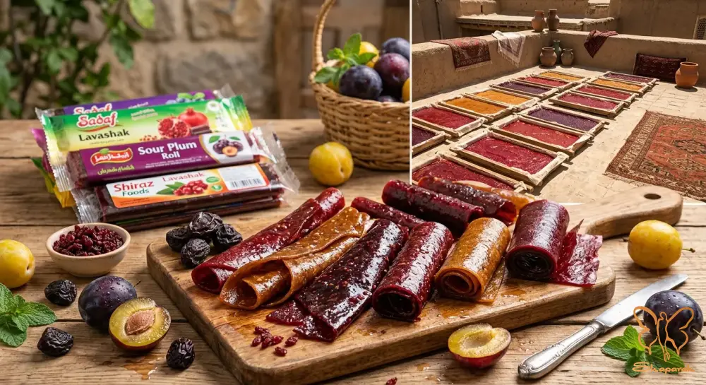 تفاوت&nbsp;لواشک های خانگی و تولیدات کارخانه ای