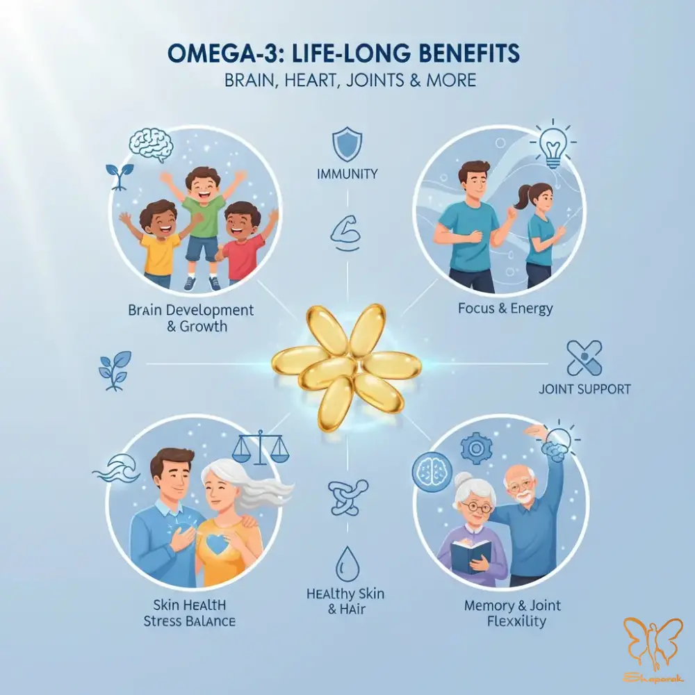 کلینیک شاپرک مشهد از چه سنی امگا 3 را شروع کنیم و چقدر ادامه دهیم کلینیک شاپرک مشهد از چه سنی امگا 3 را شروع کنیم و چقدر ادامه دهیم