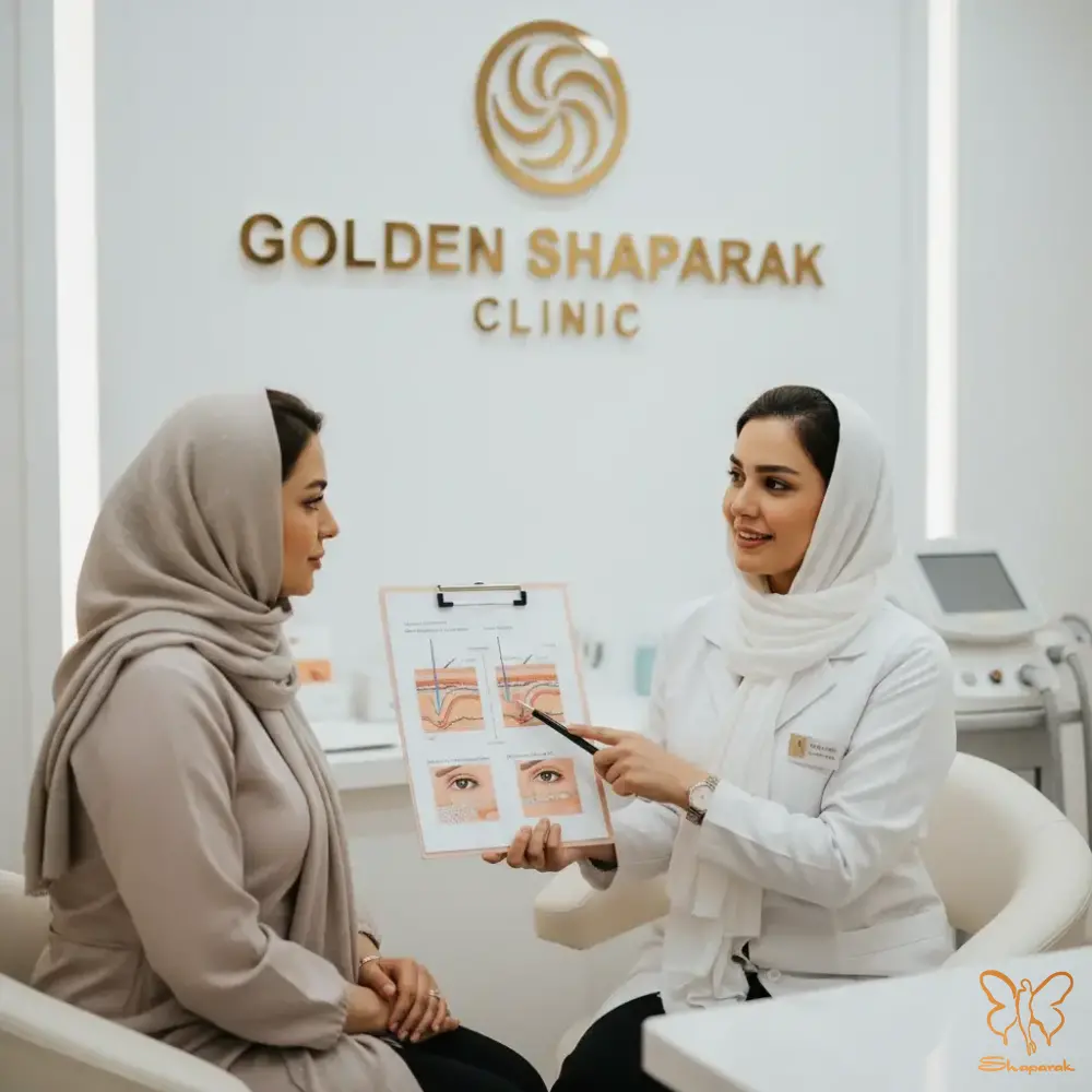 عینک آفتابی و پوشش فیزیکی در کنار کرمها