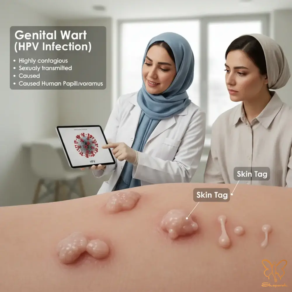 درمان زگیل تناسلی درمان زگیل تناسلی
