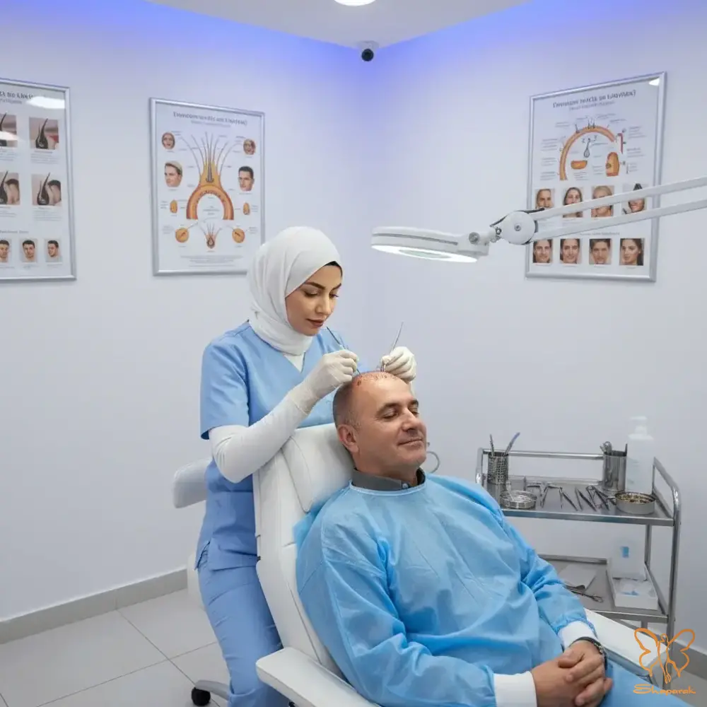 کاشت مو و ابرو با متدهای نوین FUT FIT