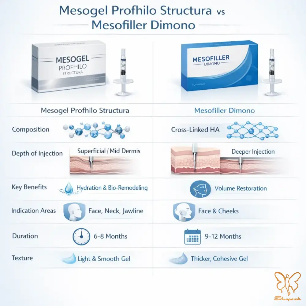 افزایش ماندگاری فیلر و مزوژل افزایش ماندگاری فیلر و مزوژل