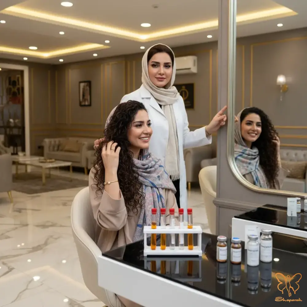 تکنیکهای استفاده از نرمکننده و ماسک مو تکنیکهای استفاده از نرمکننده و ماسک مو