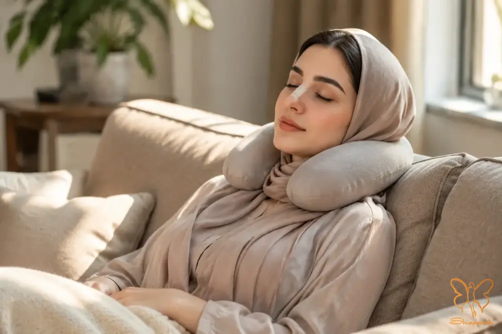 خوابیدن طاقباز و استفاده از بالش مناسب