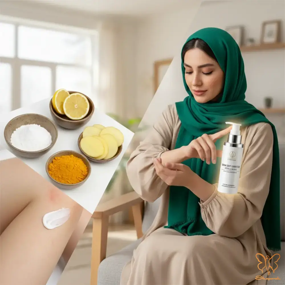 بهترین کرم رفع تیرگی زانو و آرنج