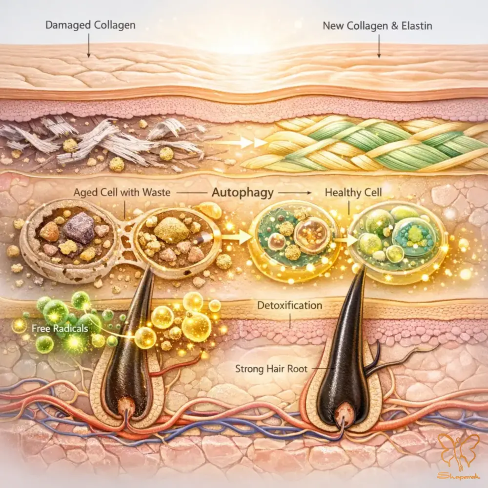 پیری زودرس پوست پیری زودرس پوست