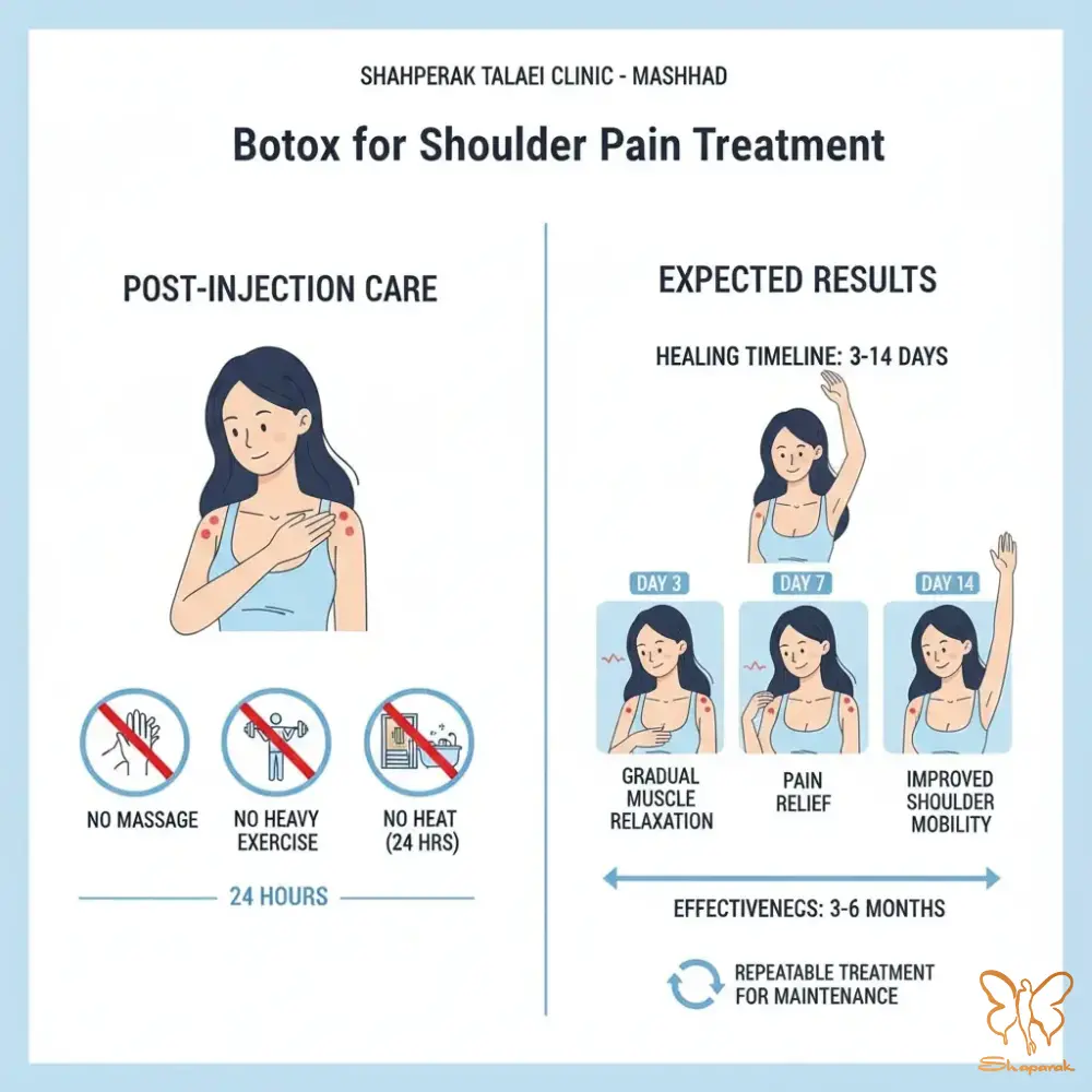 تزریق بوتاکس برای درد شانه تزریق بوتاکس برای درد شانه