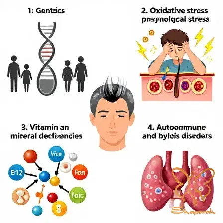 سفیدی زودرس موها سفیدی زودرس موها