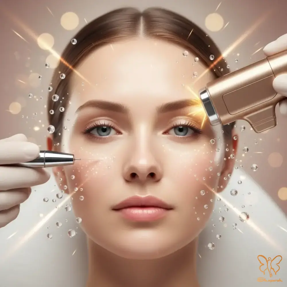 میکرونیدلینگ ترکیبی نیدلینگ به همراه کوکتلهای مغذی میکرونیدلینگ ترکیبی نیدلینگ به همراه کوکتلهای مغذی