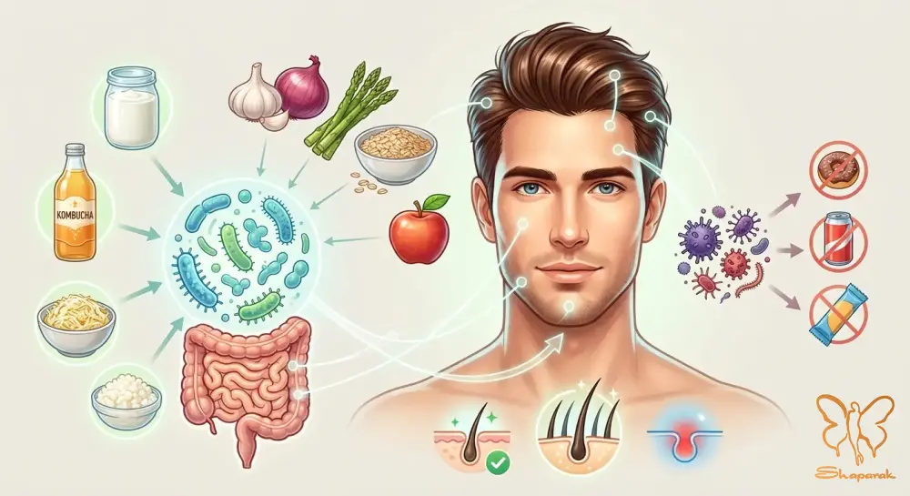 کلینیک شاپرک مشهد روتین تنظیم میکروبیوم و سلامت پوست و مو