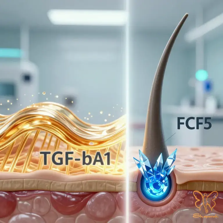 تفاوت TGFbeta1 و FGF5 در چیست
