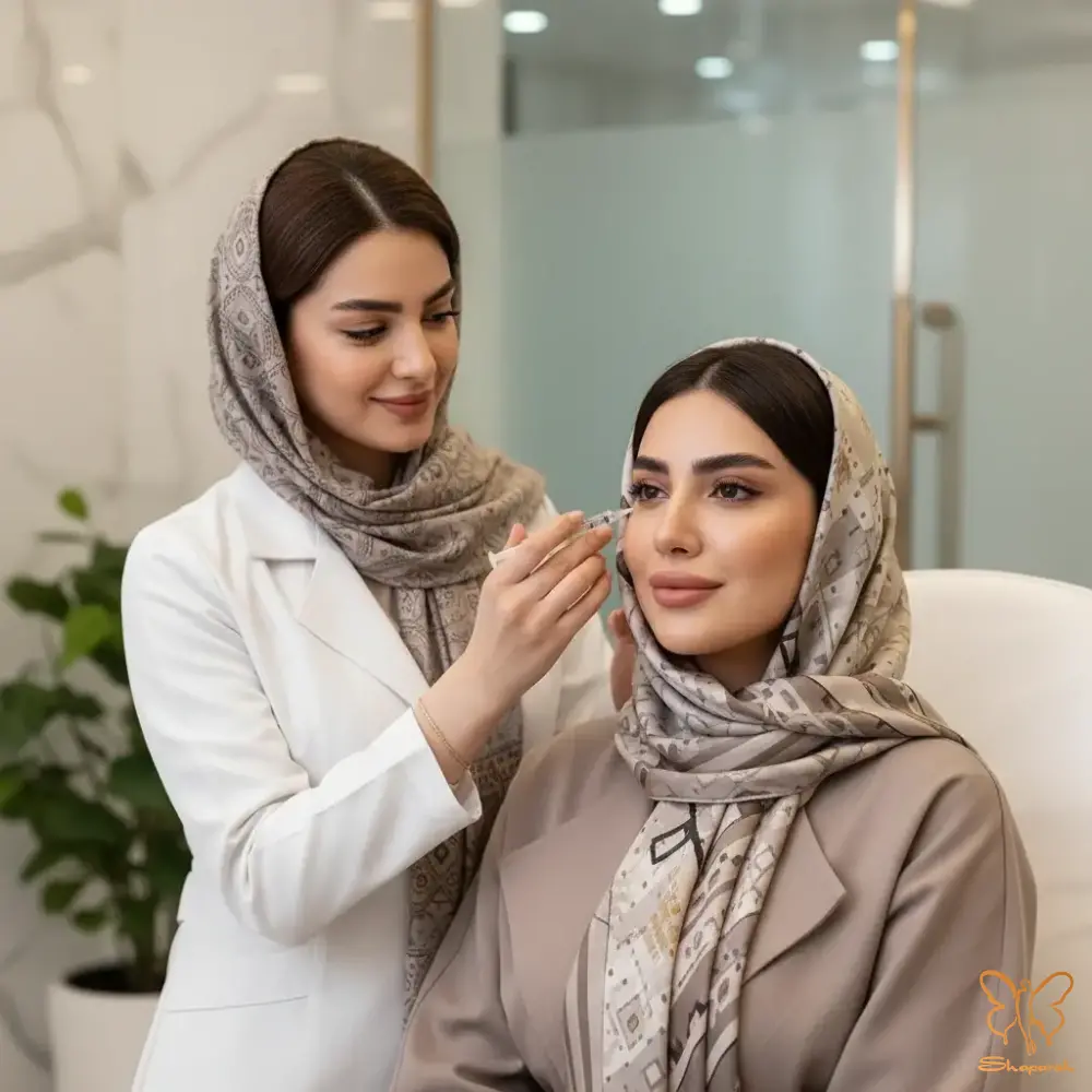 کلینیک تخصصی پوست و مو شاپرک طلایی در مشهد