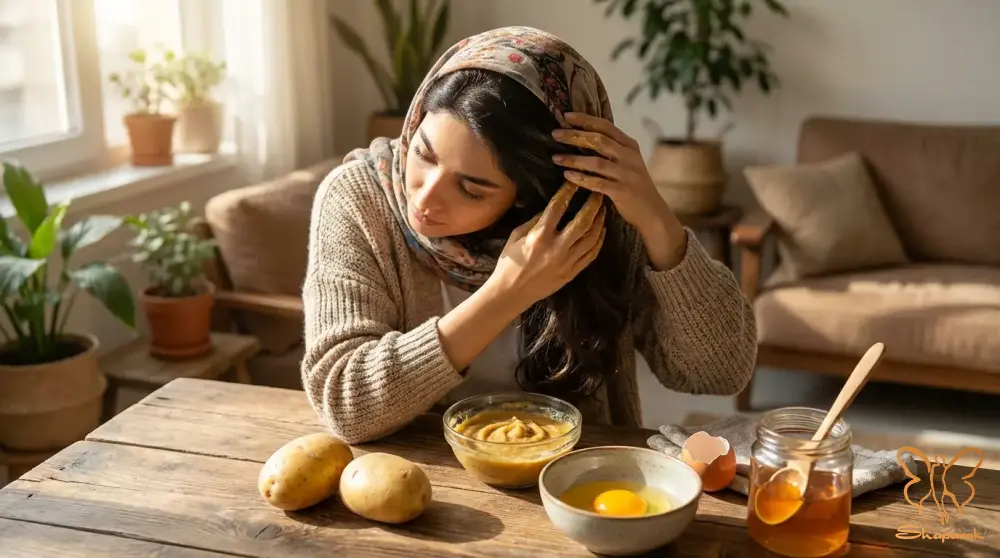 معجزه آب سیب زمینی برای تقویت و رشد موها