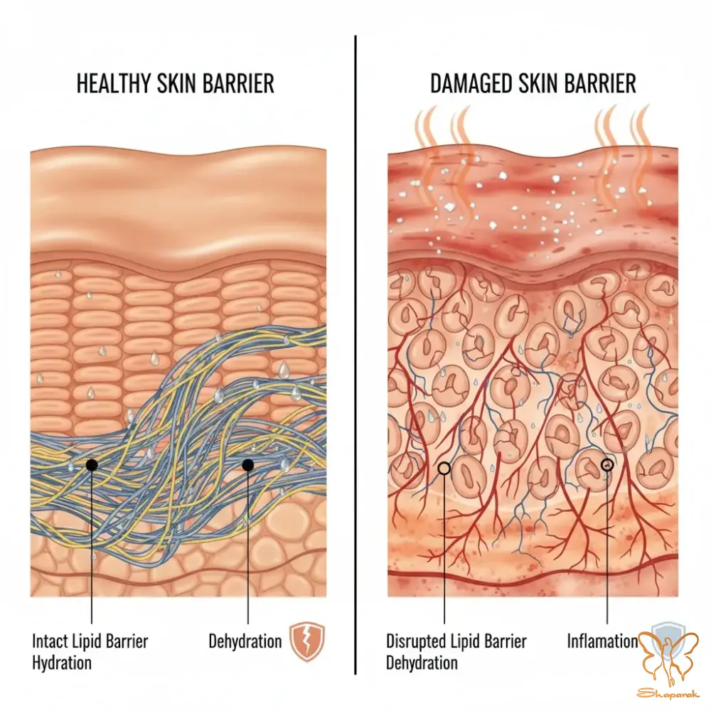تاثیر مخرب ترکیب نمک و گرما بر سد دفاعی پوست در مشهد تاثیر مخرب ترکیب نمک و گرما بر سد دفاعی پوست در مشهد