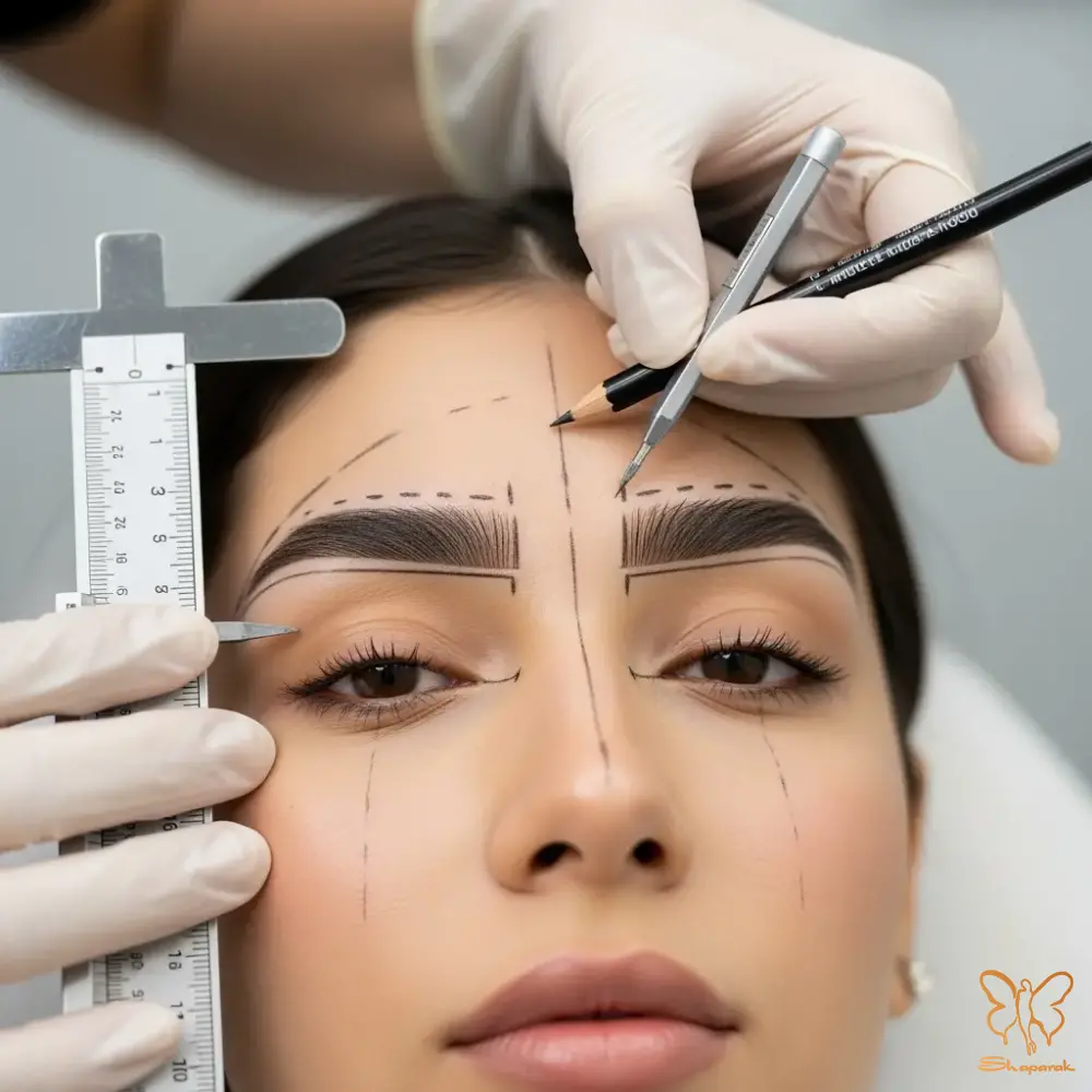 کاشت ابرو طبیعی و دائمی در مشهد