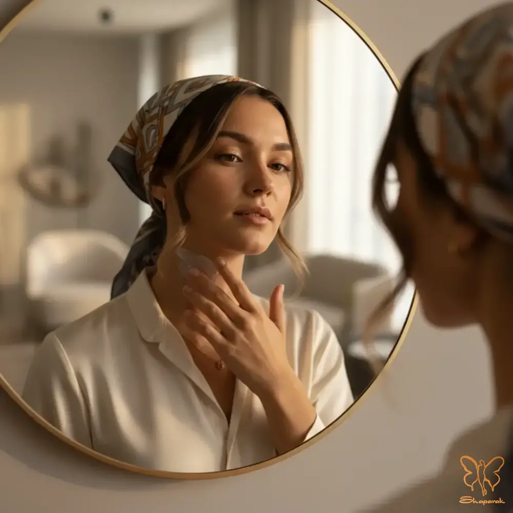 مراقبتهای روزانه پوست گردن مراقبتهای روزانه پوست گردن