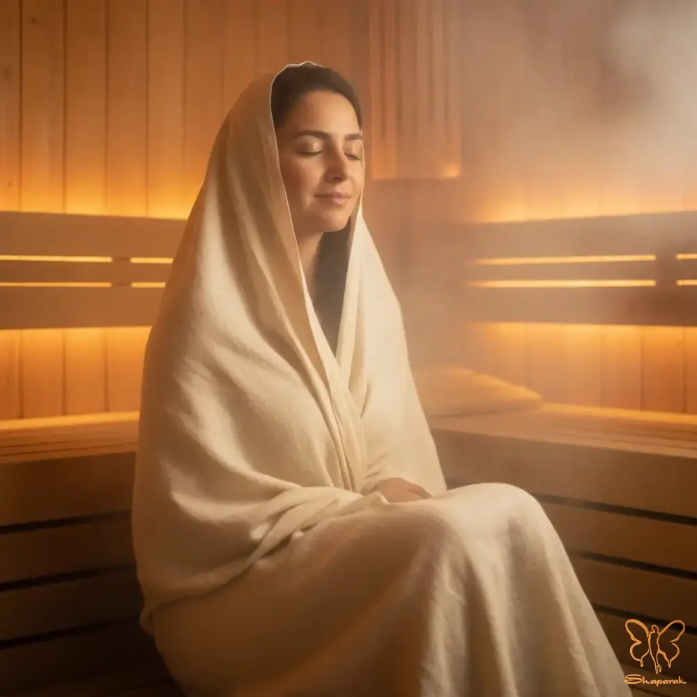 ۱ آب داغ سونا جکوزی و استخر حرارت و کلر ممنوع ۱ آب داغ سونا جکوزی و استخر حرارت و کلر ممنوع