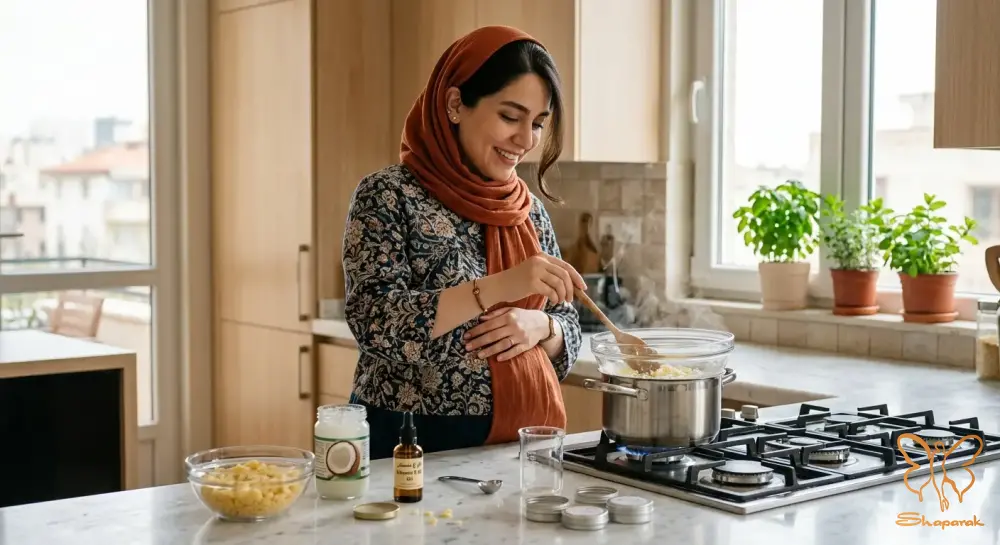 دستورالعمل تهیه بالم لب طبیعی در منزل