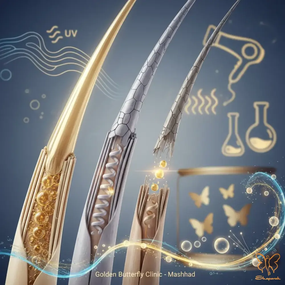 مزوتراپی مو در کلینیک شاپرک طلایی مزوتراپی مو در کلینیک شاپرک طلایی