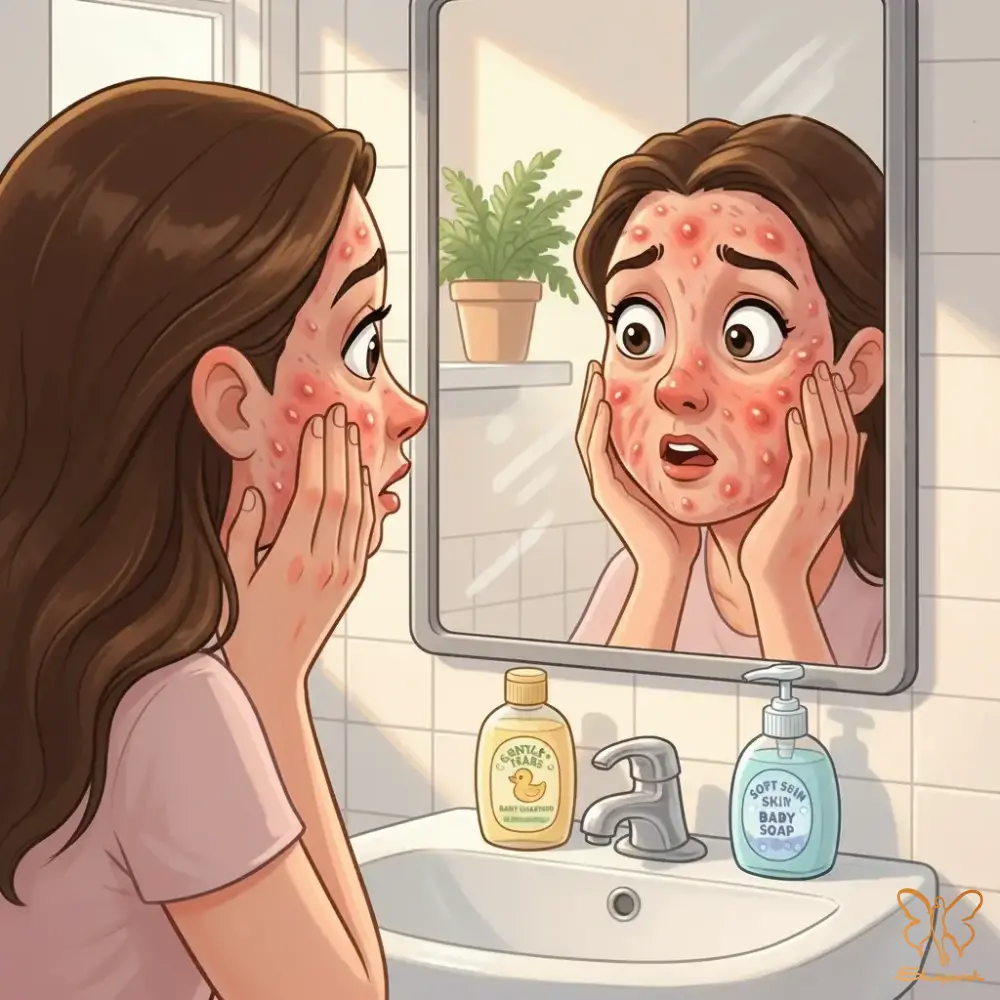 افزایش حساسیت قرمزی و التهاب