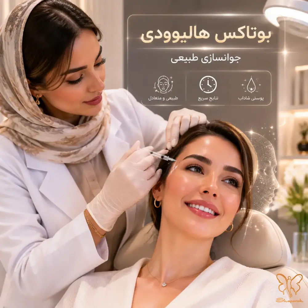 تفاوت کلیدی بوتاکس هالیوودی با بوتاکس کلاسیک تفاوت کلیدی بوتاکس هالیوودی با بوتاکس کلاسیک