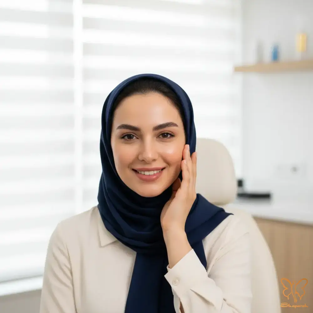 ۶ کاهش استرس با ماساژ صورت در مشهد