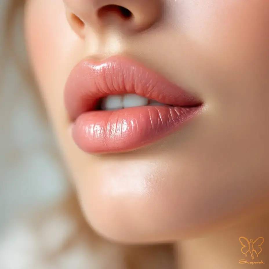 مراحل تزریق ژل لب در کلینیک شاپرک طلایی