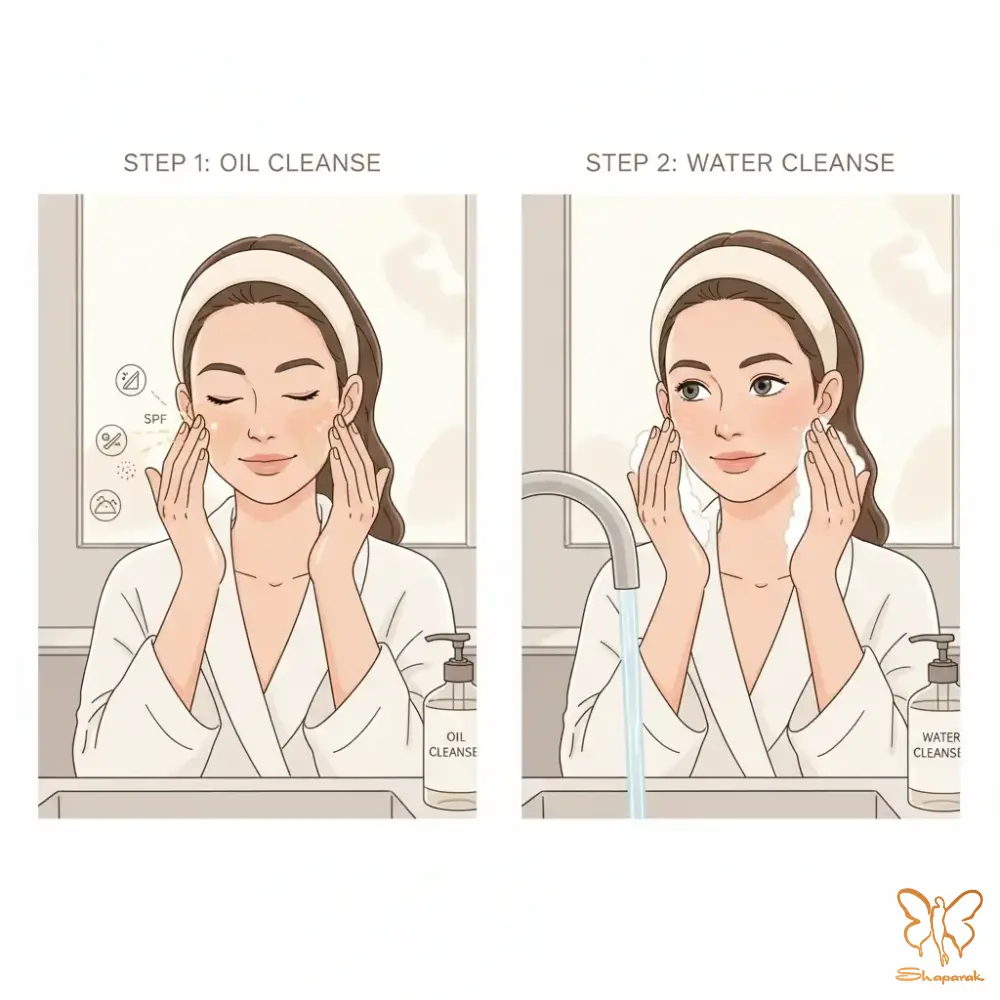 مدیریت چربی پوست و پیشگیری از آکنه قبل از شروع بحران