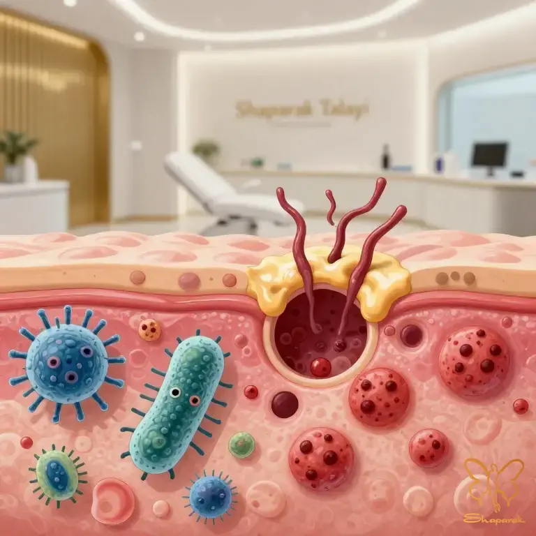 کلینیک پوست و مو شاپرک طلایی