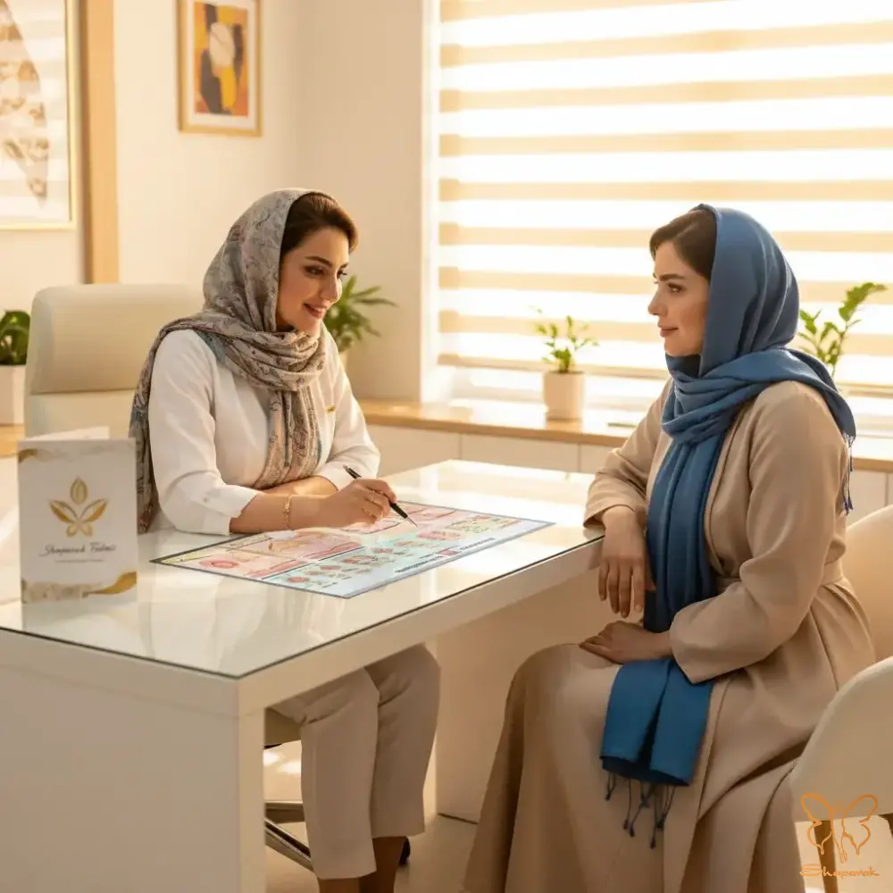 رسیدن به پوستی شفاف همراه با کادر پزشکی مجرب