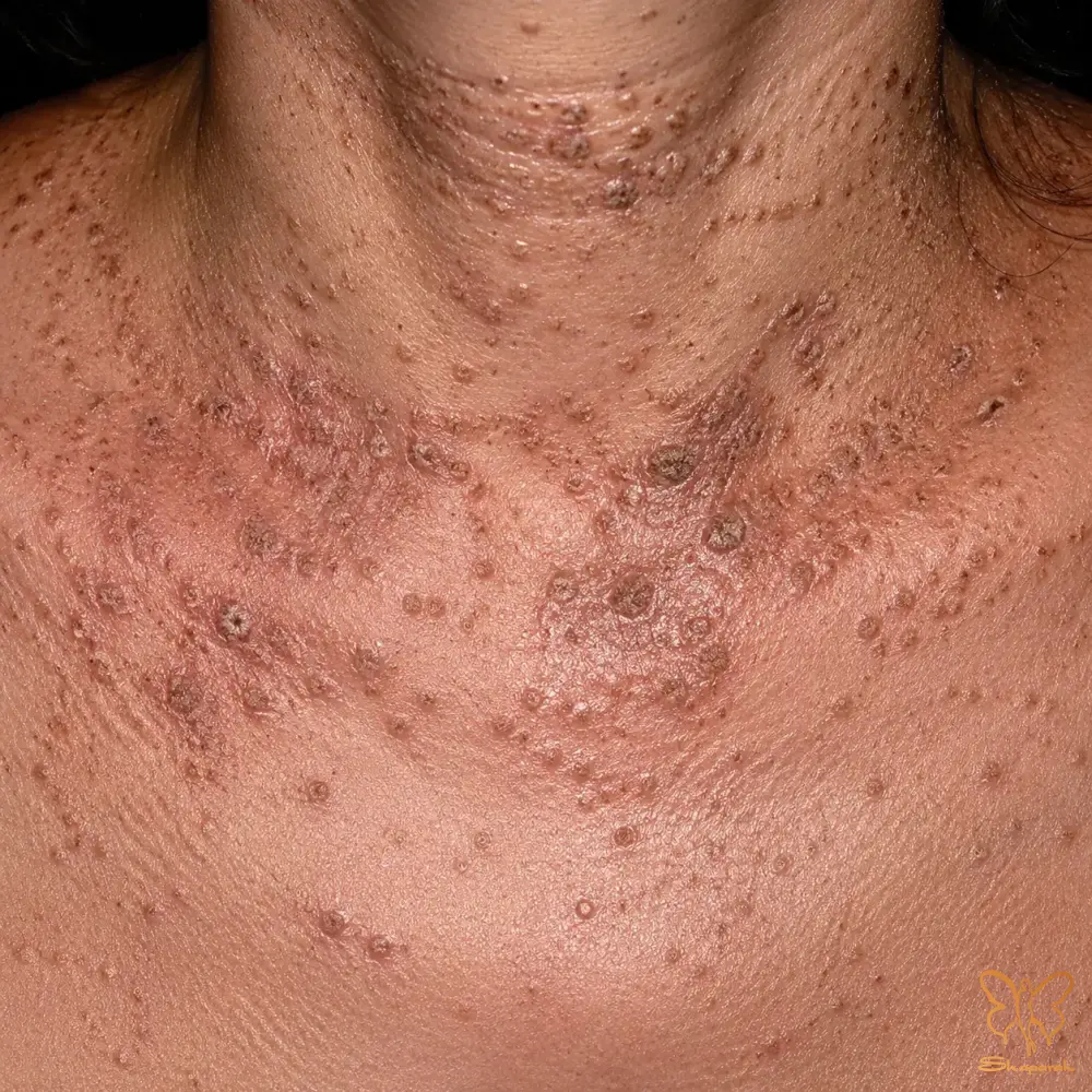 علائم جوشهای چرب و بدبو روی سینه و پشت علائم جوشهای چرب و بدبو روی سینه و پشت