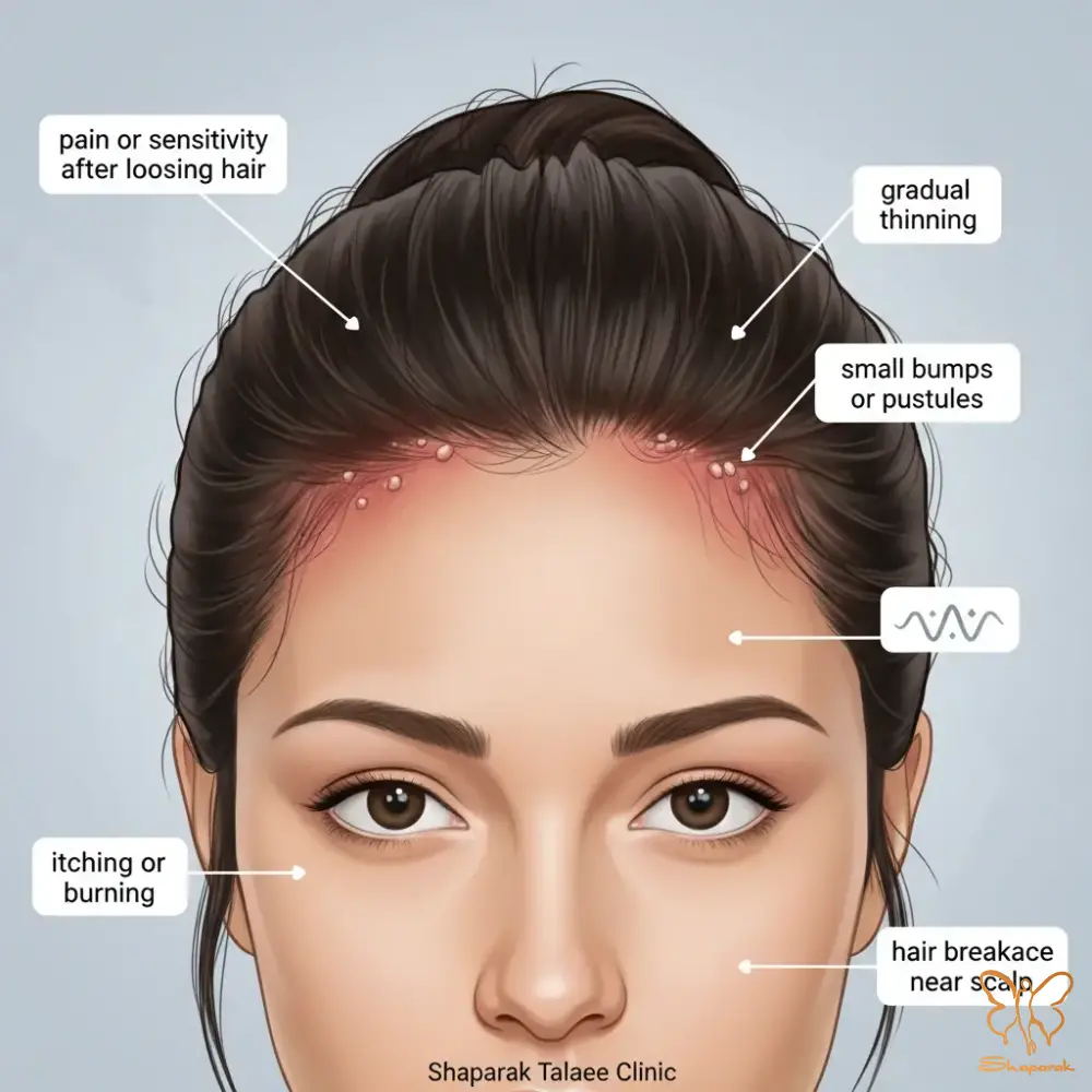 علائم هشداردهنده آلوپسی کششی که باید جدی بگیرید علائم هشداردهنده آلوپسی کششی که باید جدی بگیرید