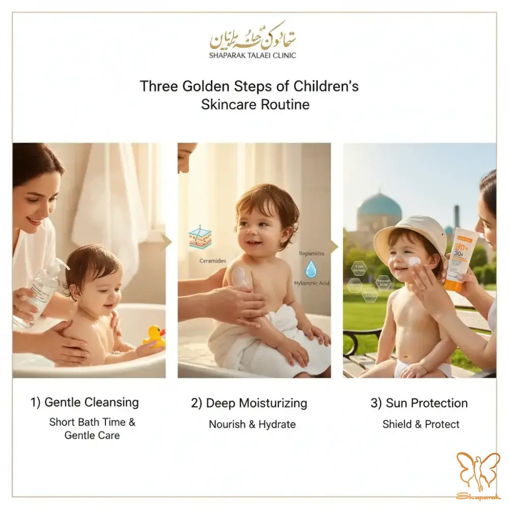 پوست حساس کودکان