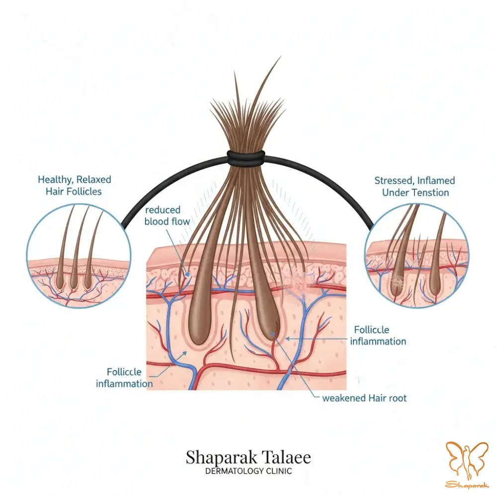 ریزش مو ریزش مو
