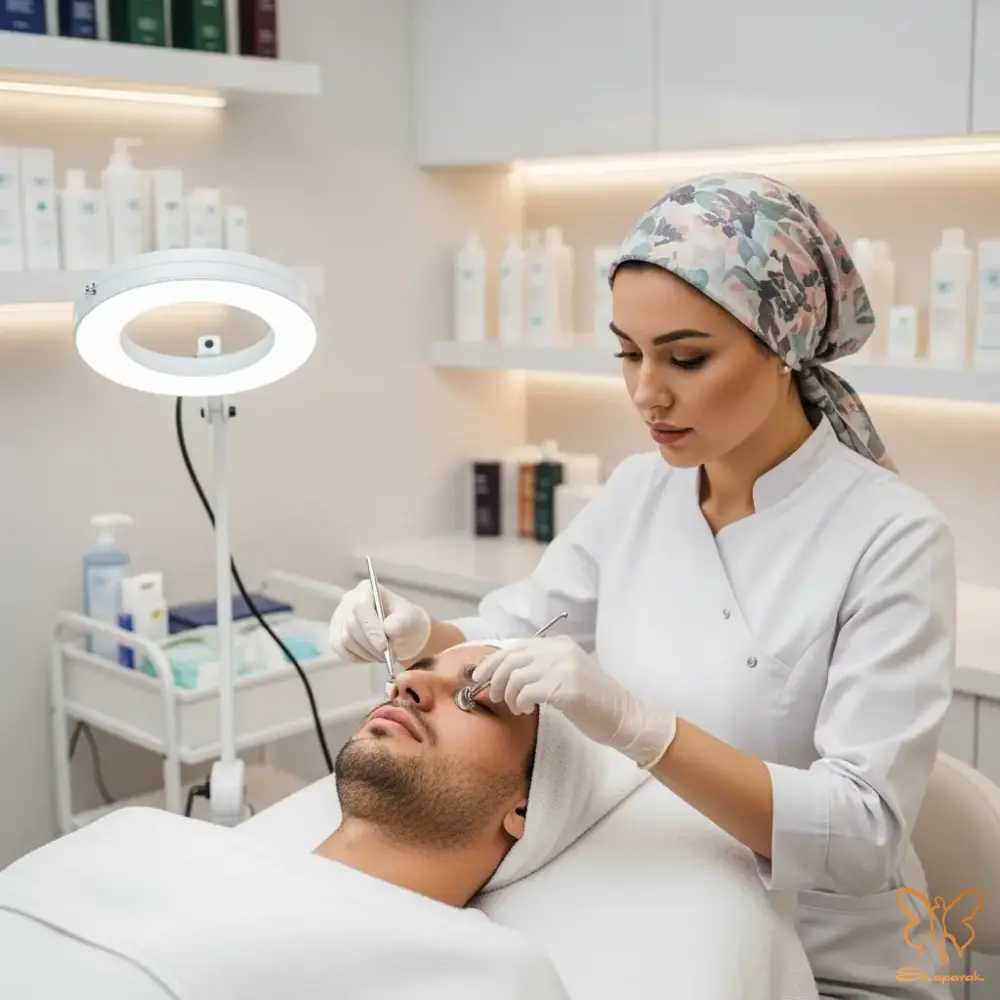 مزایای فیشیال برای آقایان
