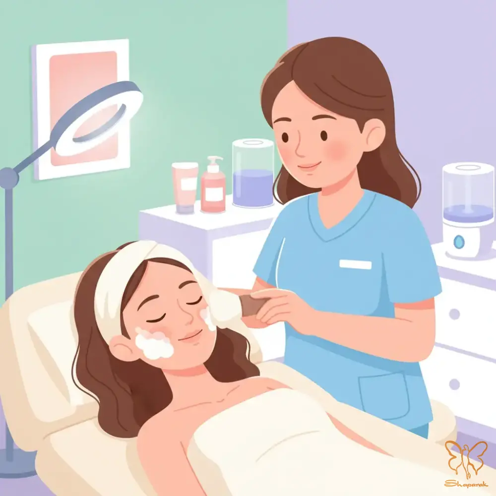 فیشیالهای تخصصی&nbsp;کلینیک شاپرک طلایی