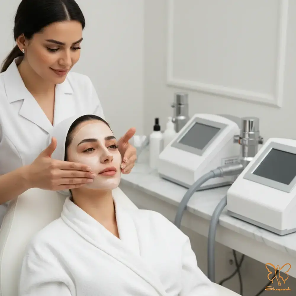 درمانهای تخصصی پوست و آرامش در کلینیک شاپرک طلایی مشهد