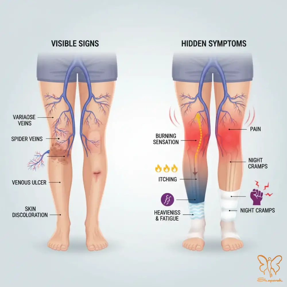 احساس ناخوشایند در پاها احساس ناخوشایند در پاها