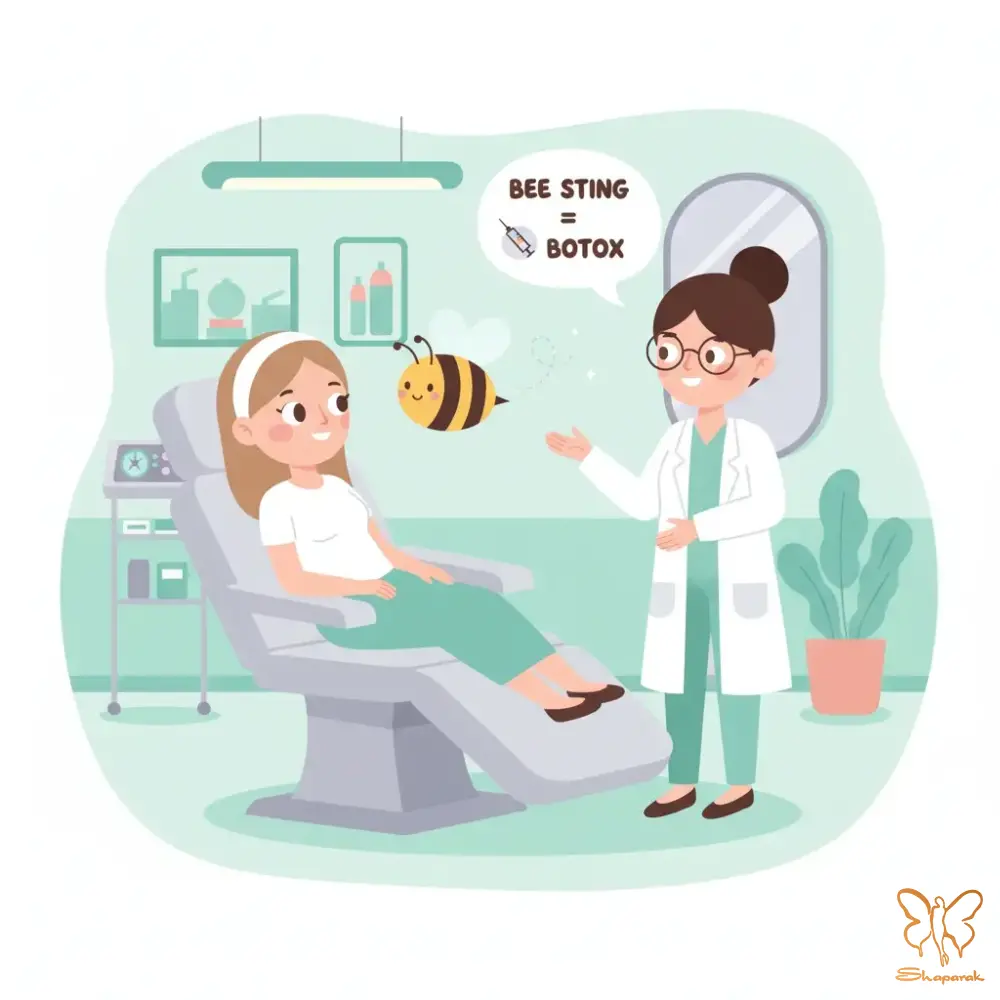 تزریق بوتاکس در کلینیک شاپرک طلایی مشهد