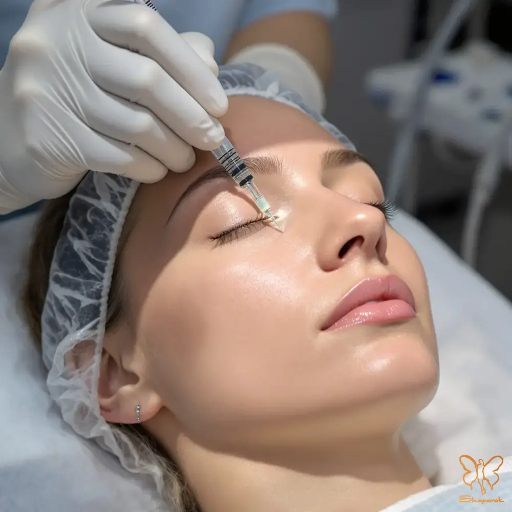 پی آر پی PRP تیرگی دور چشم در مشهد