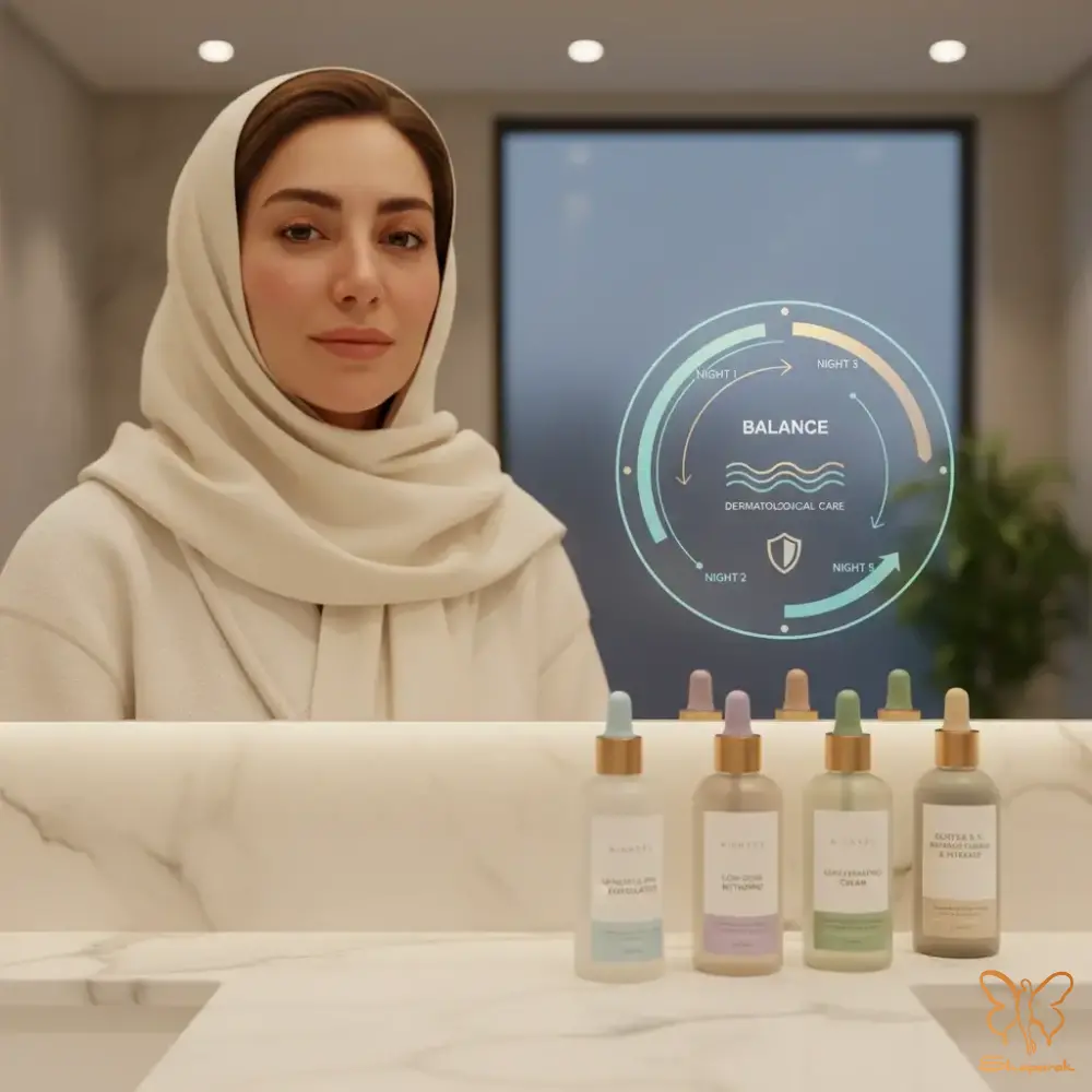 تنظیم روتین برای پوستهای حساس و خشک