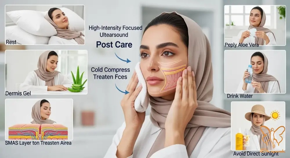 گام دوم مراقبتهای بعد از هایفوتراپی 1 تا 2 هفته قبل