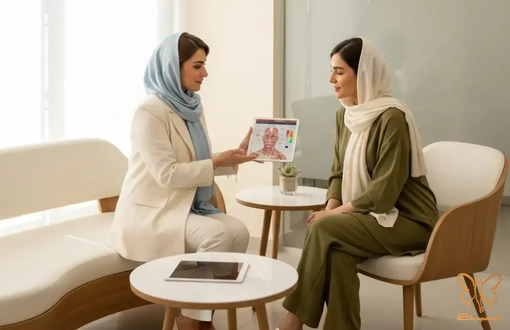 وقتی نتیجه تزریق فیلر آرامش شما را گرفته است وقتی نتیجه تزریق فیلر آرامش شما را گرفته است