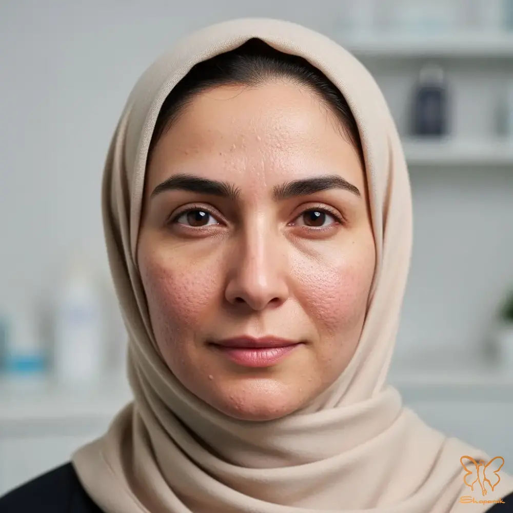 پوست خشک Dry Skin کمبود چربی یک ویژگی ذاتی