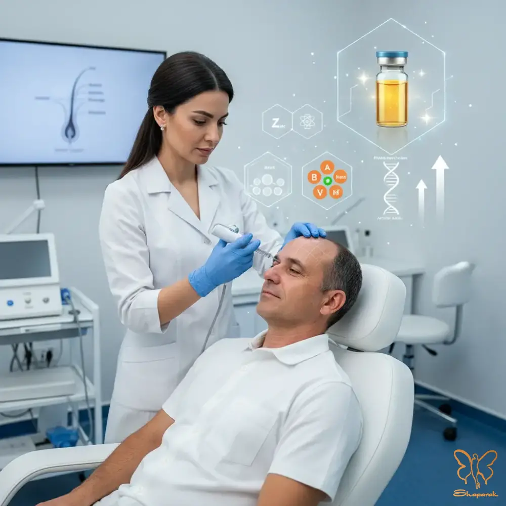 مزوتراپی و پی آر پی PRP تغذیه خالص