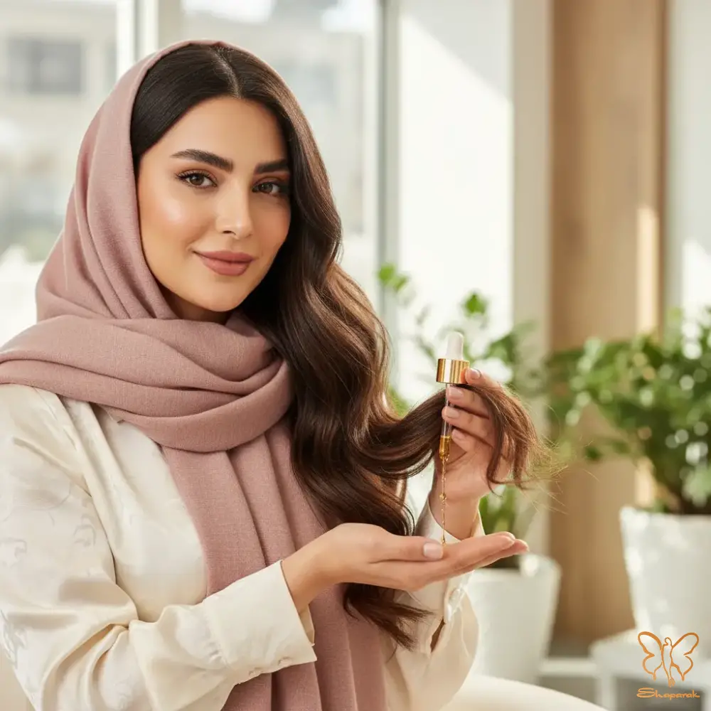 آبرسانی عمیق با ماسک مو آرگان هفتگی