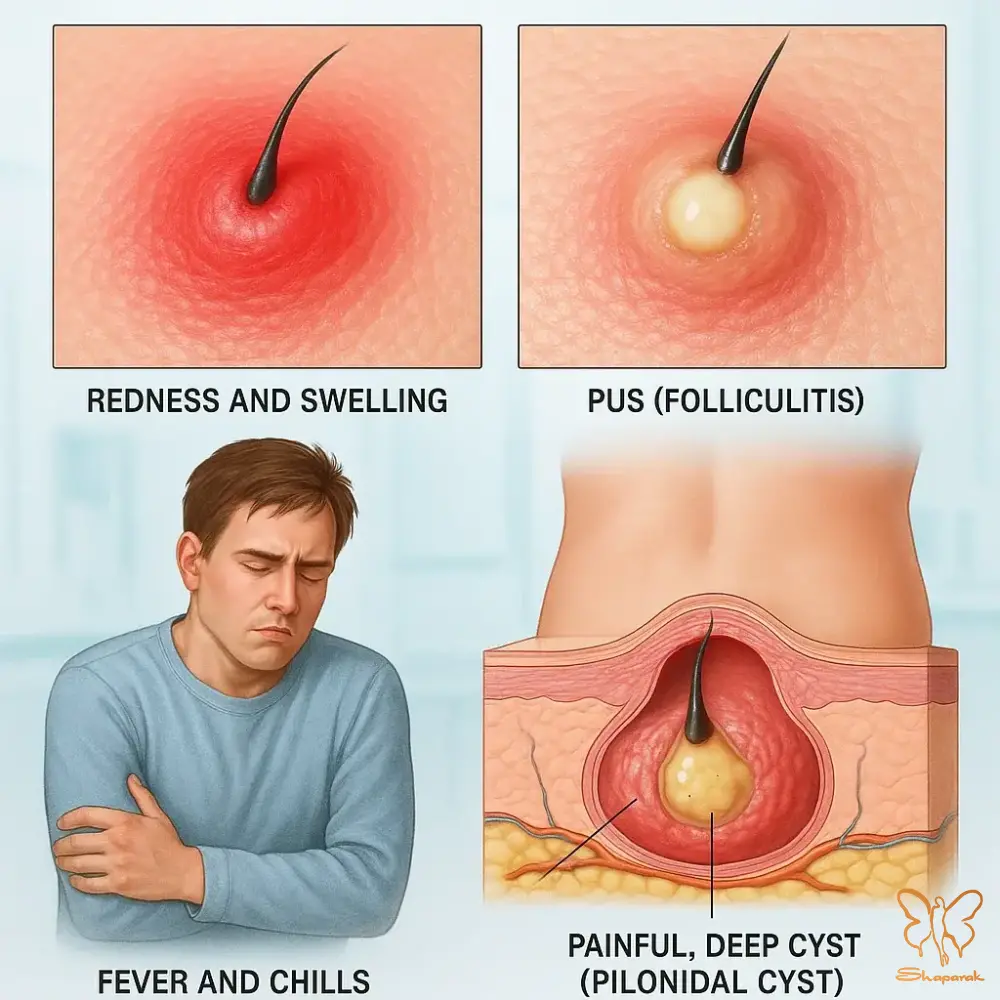 ایجاد کیستهای بزرگ و سفت