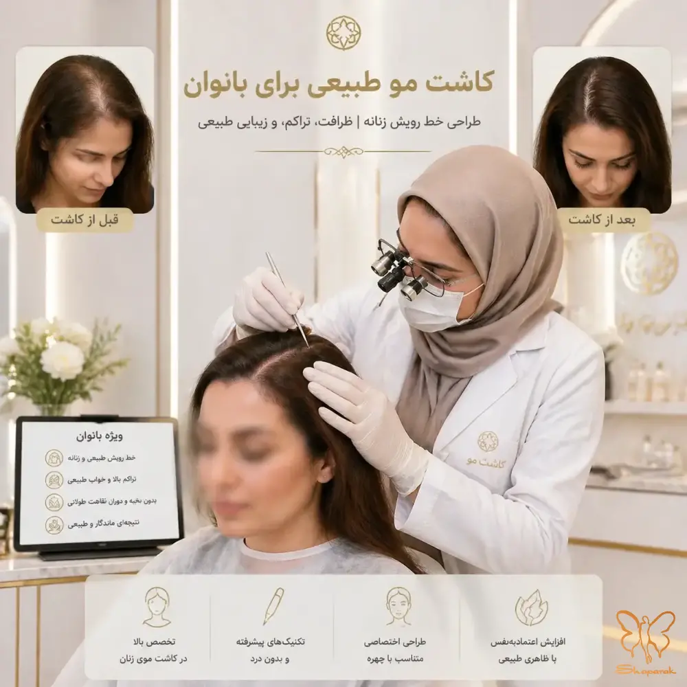 کاشت مو در مشهد