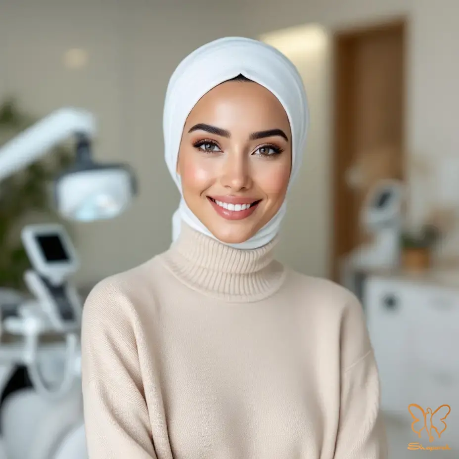 کلینیک تخصصی پوست و مو شاپرک طلایی مشهد 